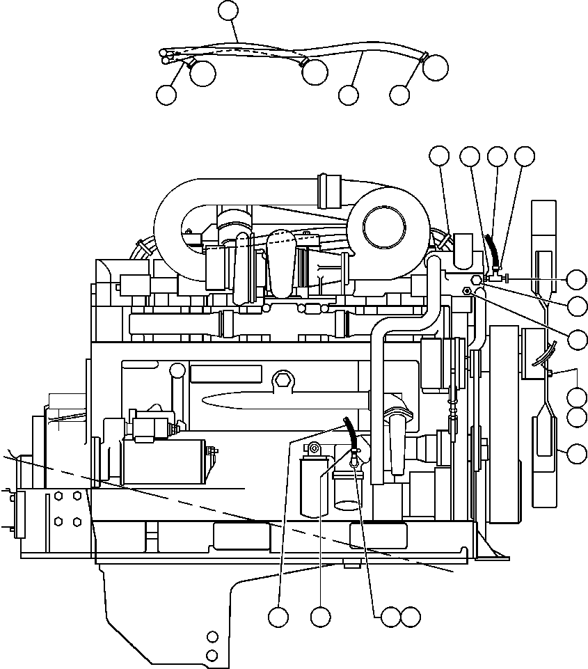 Шланг VM6394 KOMATSU