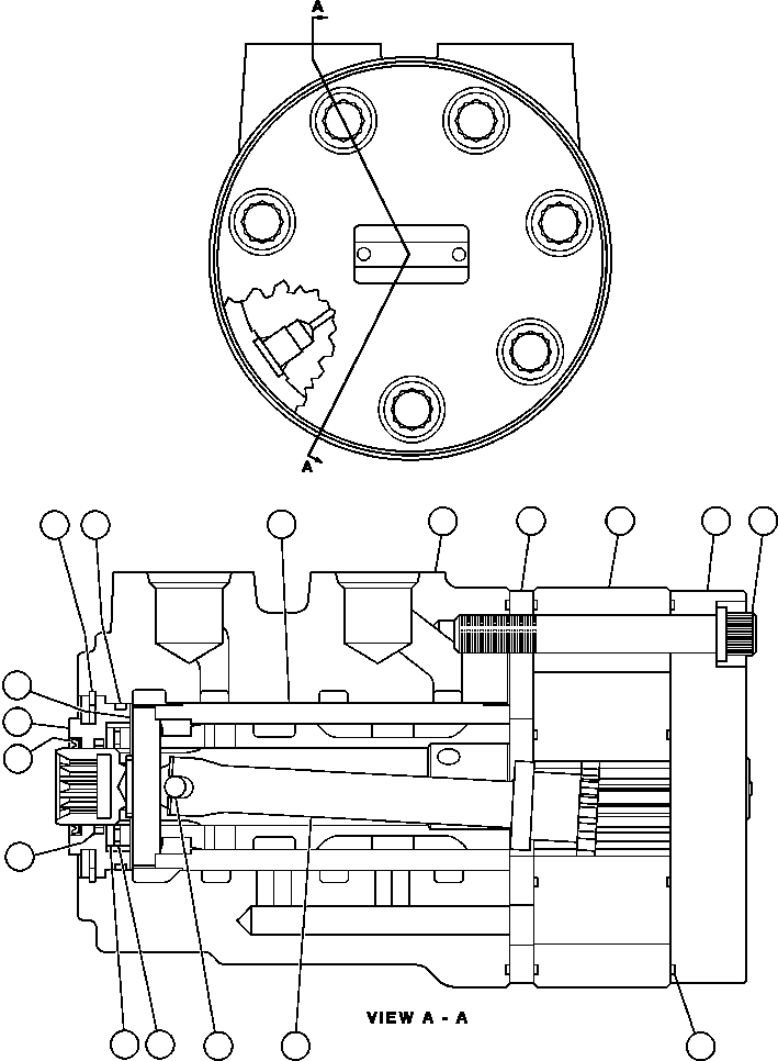 RACE, BEARING (3) VE6314 KOMATSU