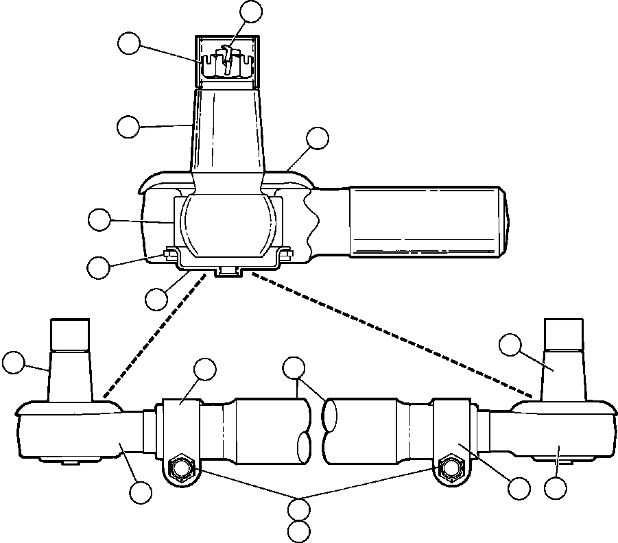 SOCKET ASSEMBLY - R.H. VE2363 KOMATSU