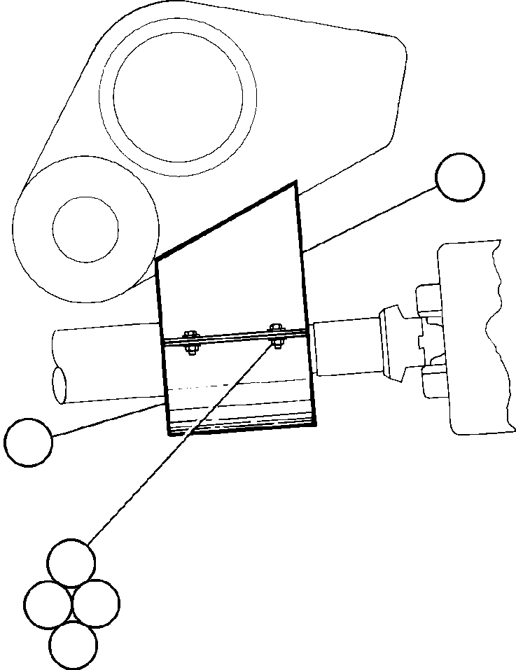 PROTECTOR - UPPER L.H. TX7084 KOMATSU