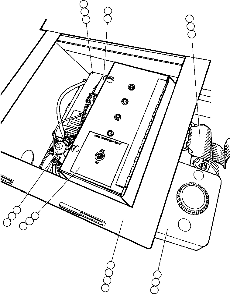 RELAY BOX (SEE INDEX) BF1251 KOMATSU