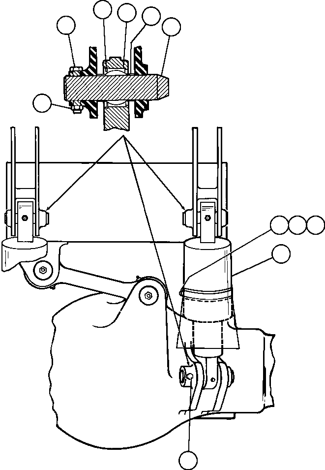 Проставка TZ0820 KOMATSU