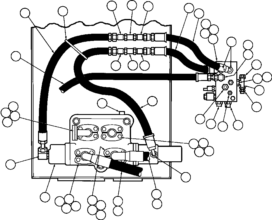 FITTING, ORIFICE EF8947 KOMATSU