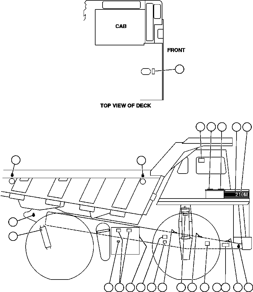 DECAL, FUEL FILTER WA9701 KOMATSU