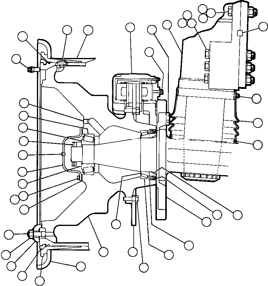 FRONT SUSPENSION ASSM (SEE INDEX) EG1654 KOMATSU