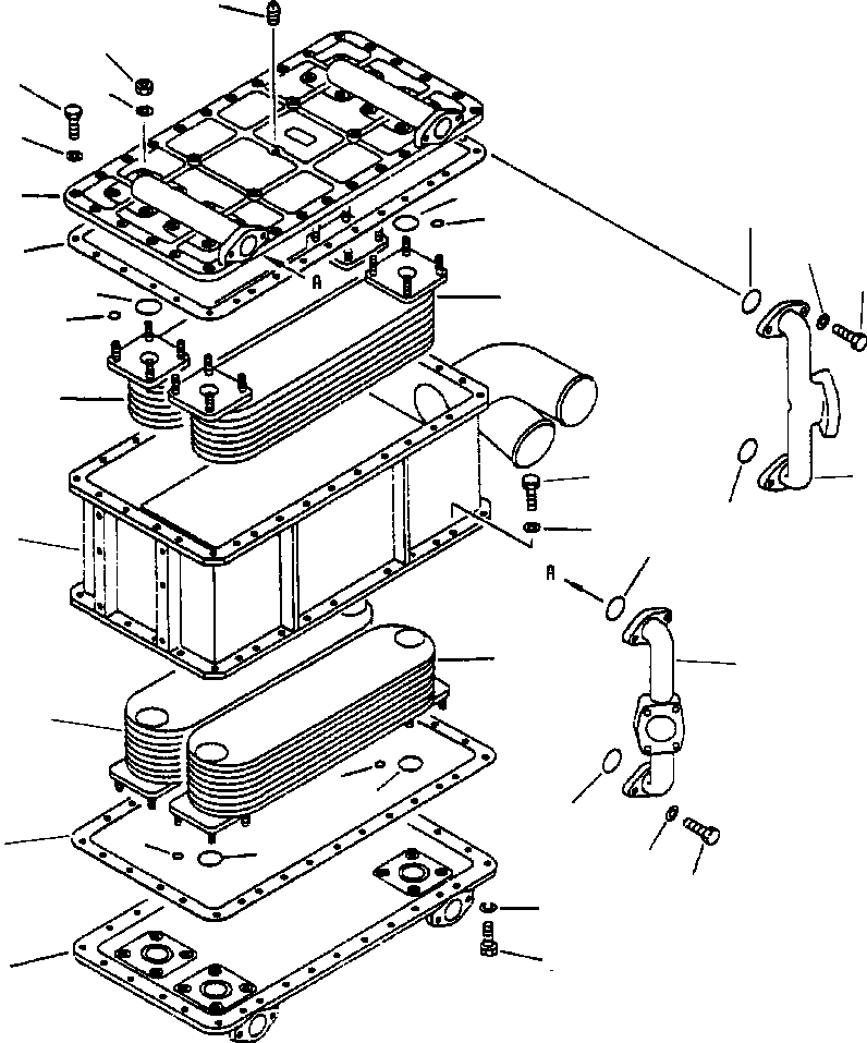 Фланец 561-03-63161 KOMATSU