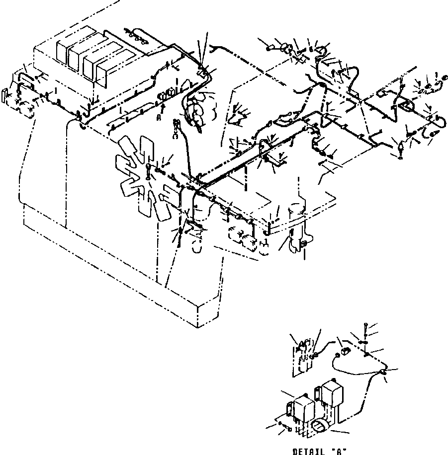 Жгут проводов 561-87-71210 KOMATSU