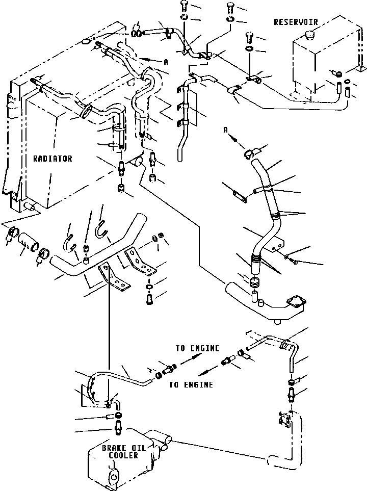 Шланг 07261-20919 KOMATSU