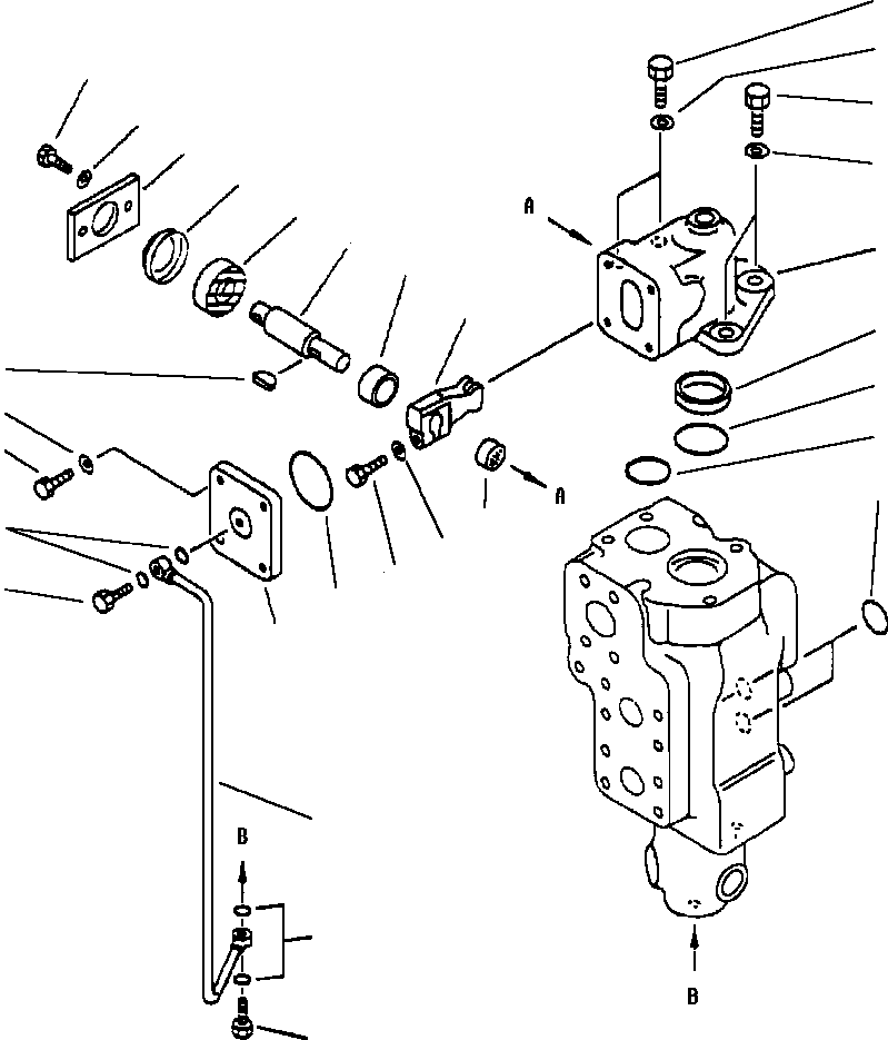 Трубка 701-32-45341 KOMATSU