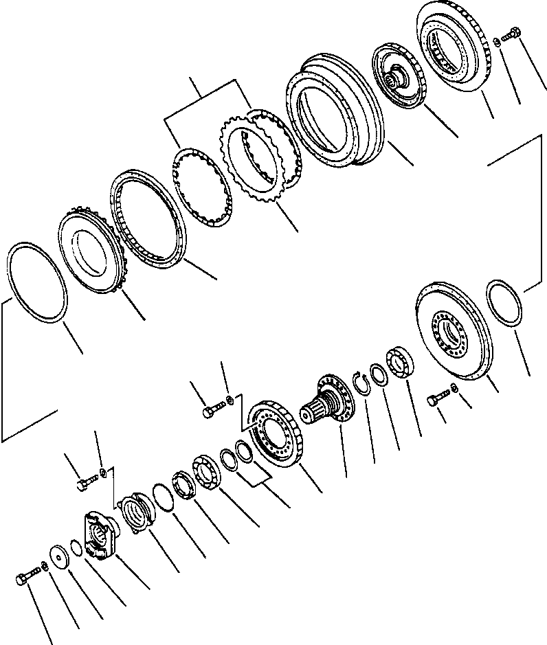 Гидротрансформатор в сборе 561-13-41020 KOMATSU