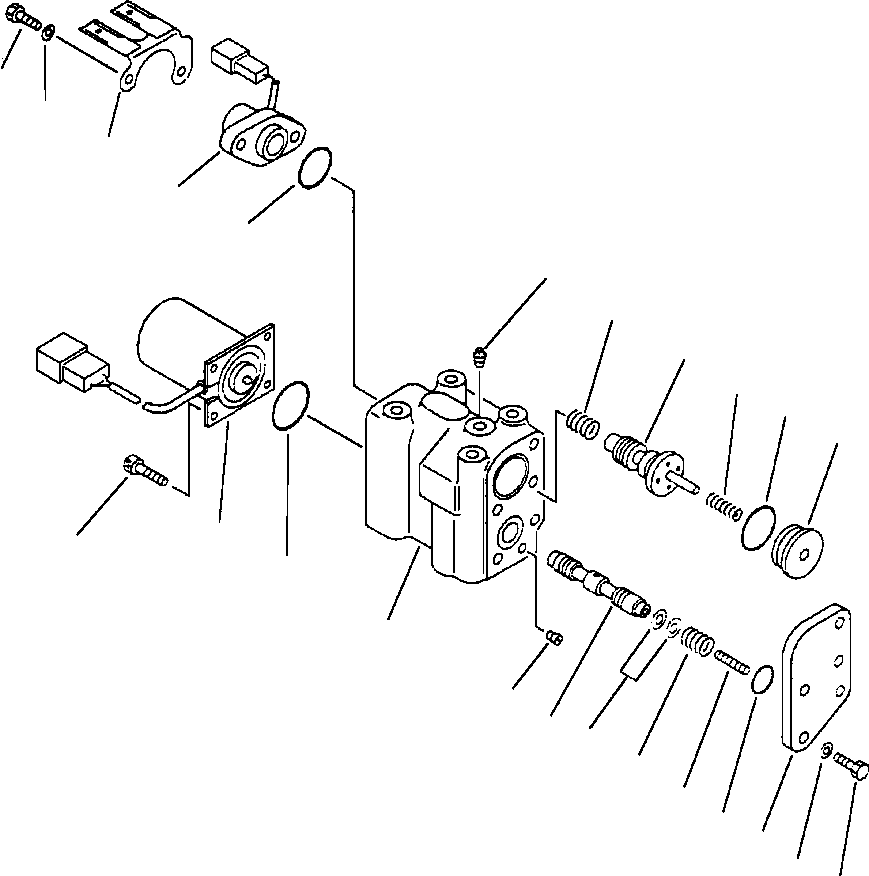 Переключатель в сборе 7861-92-520A KOMATSU