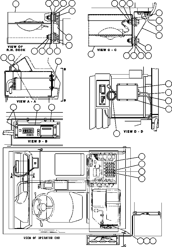 PLM CONTROL BOX ASSEMBLY ED8486 KOMATSU