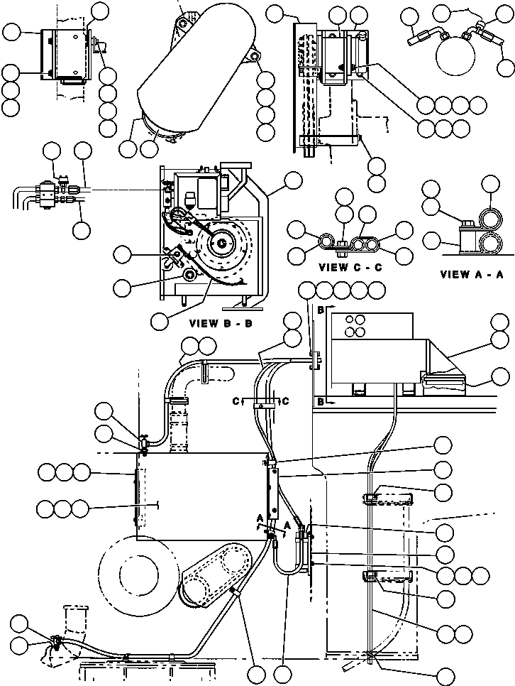 WIRE (HI PRESS SW. TO RECEIVER/DRYER) EC9620 KOMATSU