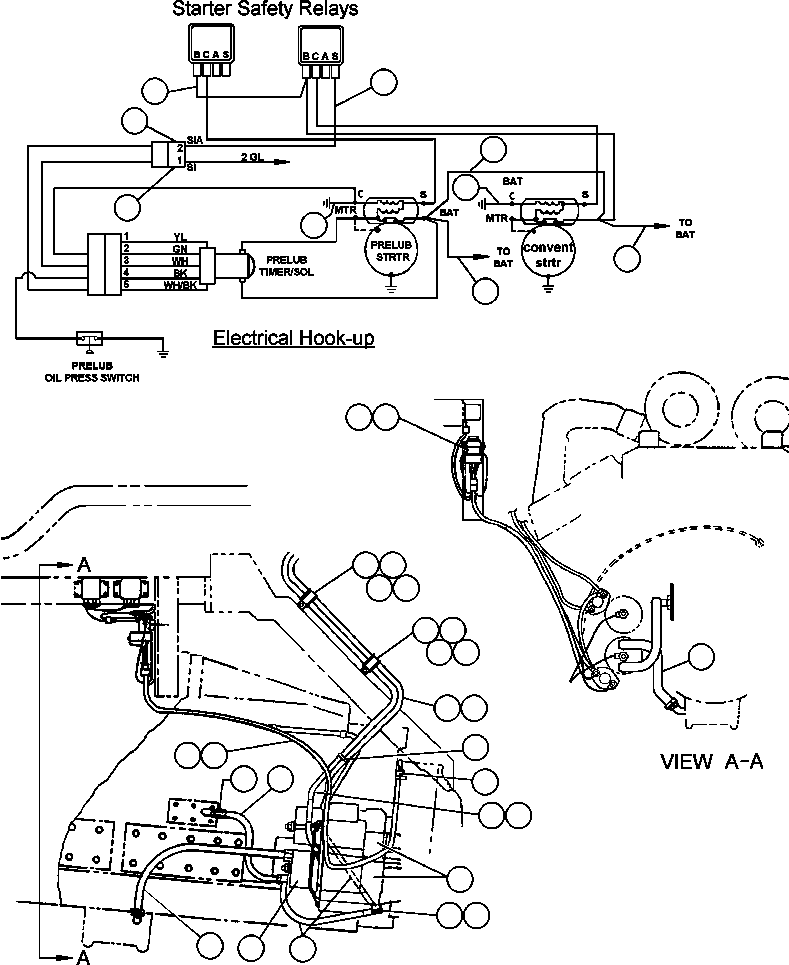 SWITCH, OIL PRESSURE - 2.5 PSI AK3397 KOMATSU
