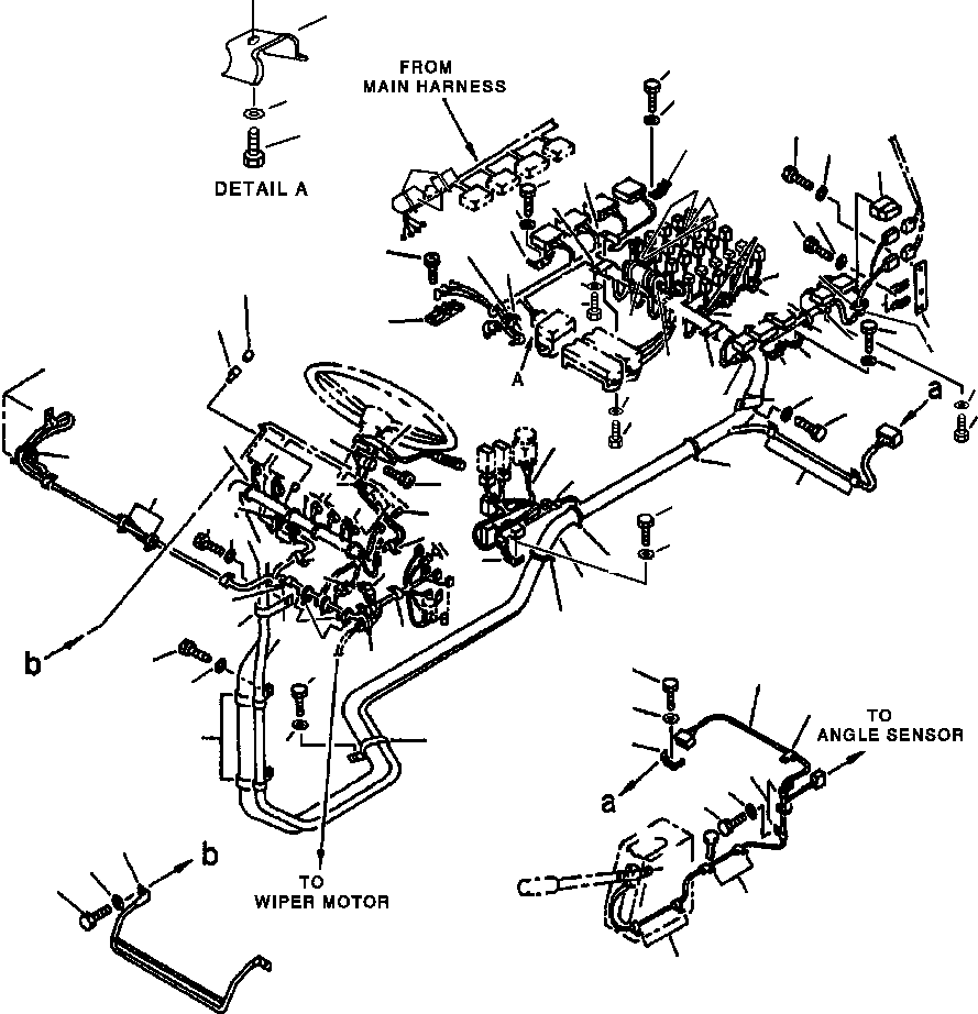 CONNECTOR,(WITHOUT AUTO SUSPENSION) 561-87-61330 KOMATSU