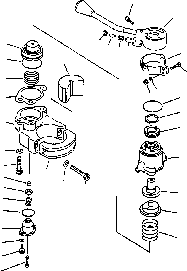 PLATE (3) 566-34-19182 KOMATSU