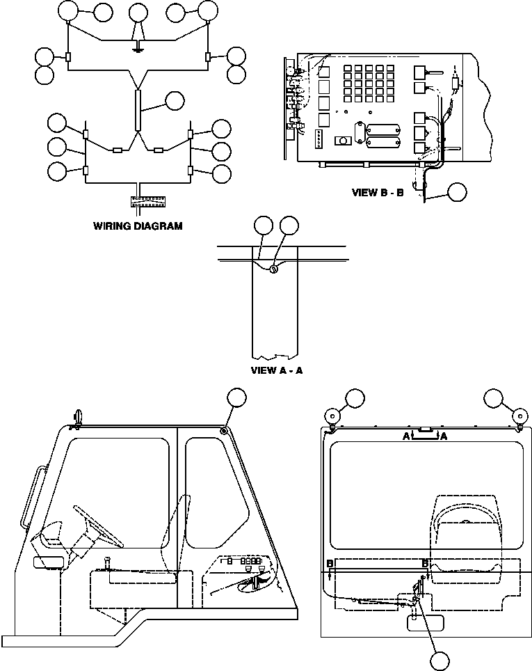 WIRE ASSEMBLY ED0103 KOMATSU