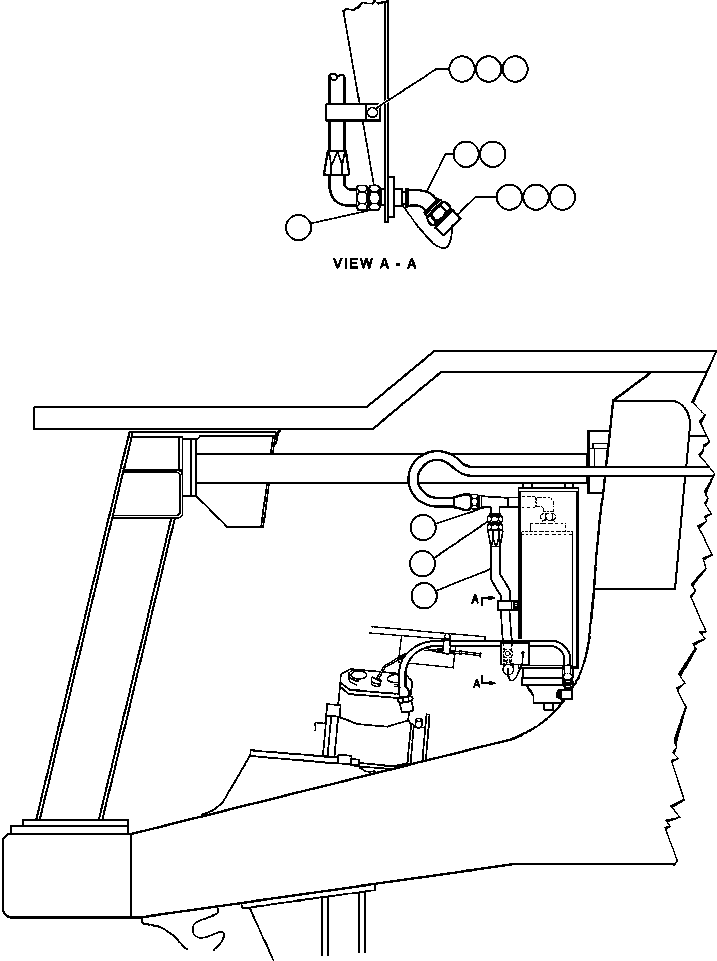 Шланг HA0228 KOMATSU