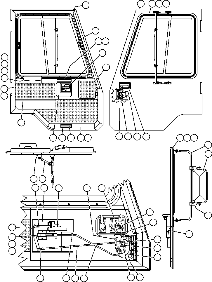 LINING, LOWER 561-54-A4280 KOMATSU