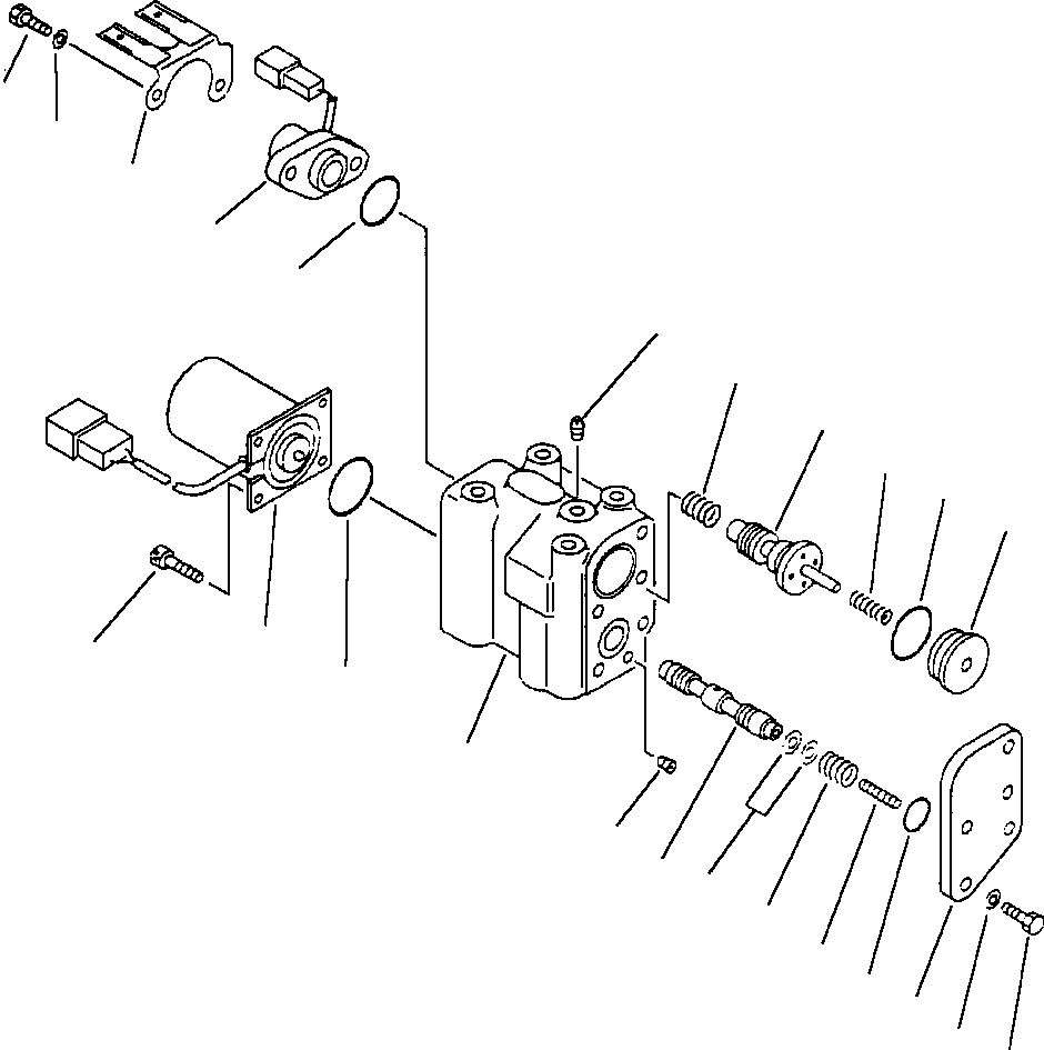 Электромагнитный клапан 561-15-65610 KOMATSU