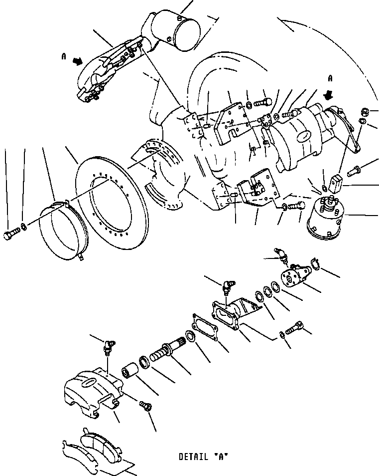 BRAKE ASSEMBLY 581-34-42100 KOMATSU