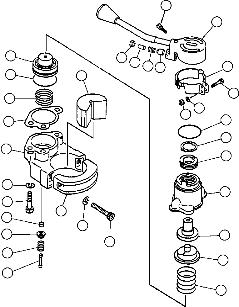 (2) INCLUDED IN 566-35-05910 RETARDER VALVE SERVICE KIT. 566-35-05910 KOMATSU