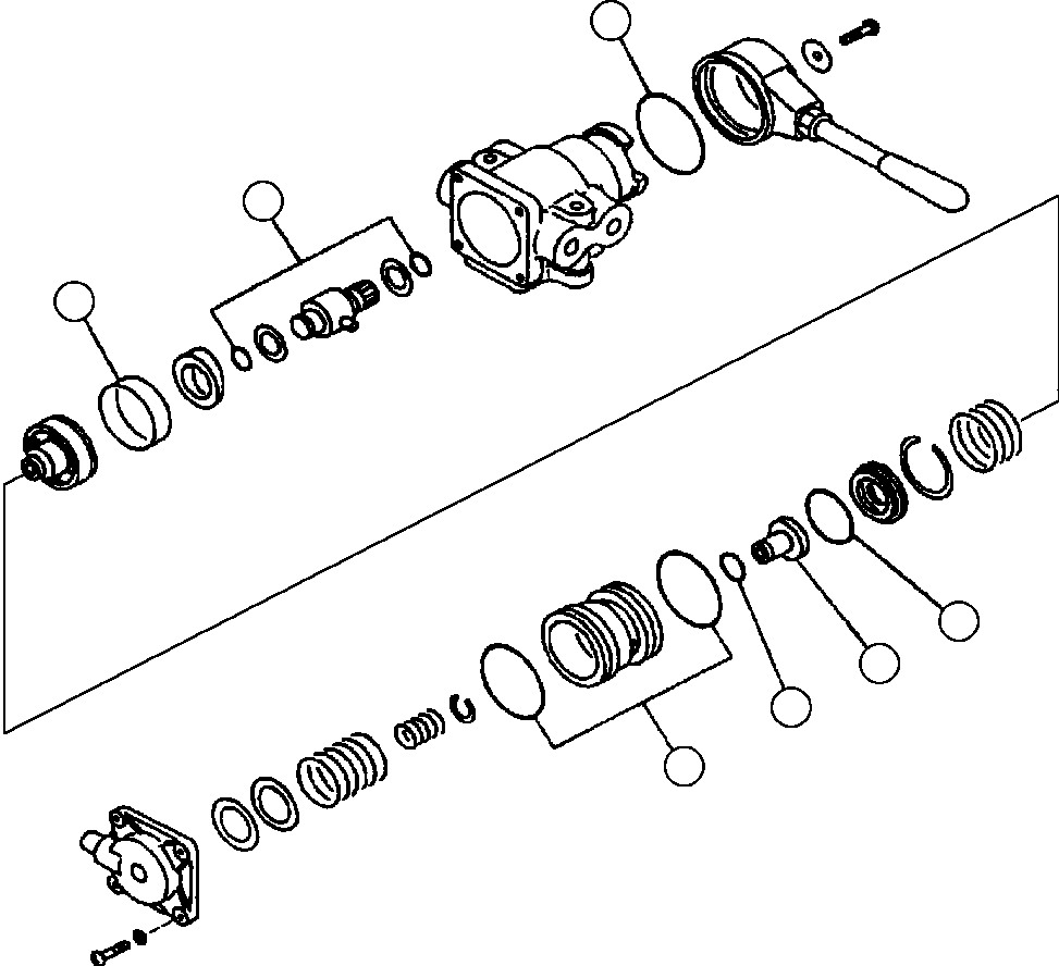 Уплотнительное кольцо (1) 561-87-69740 KOMATSU