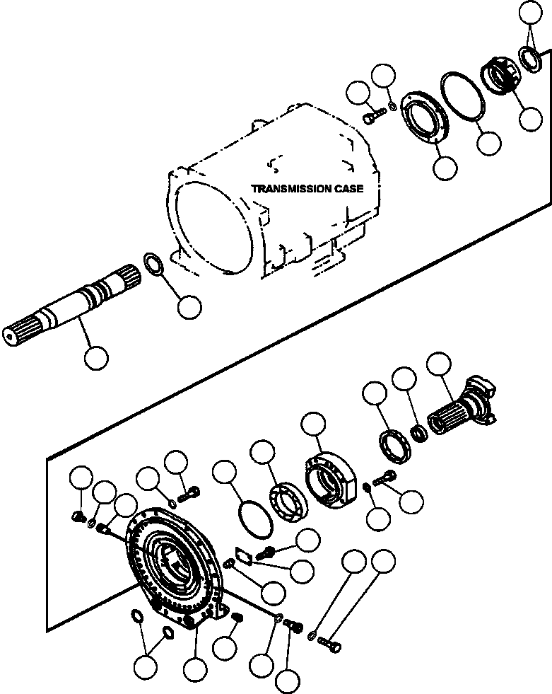 Корпус в сборе 561-15-00822 KOMATSU