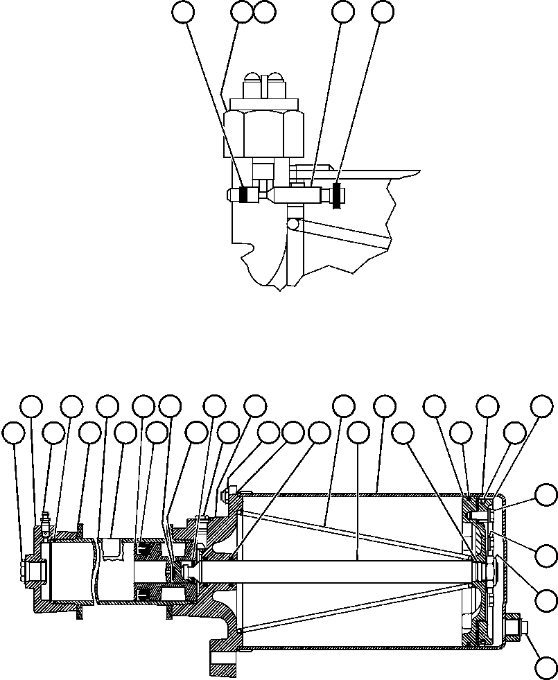 RING, RETAINING (2) VS6924 KOMATSU