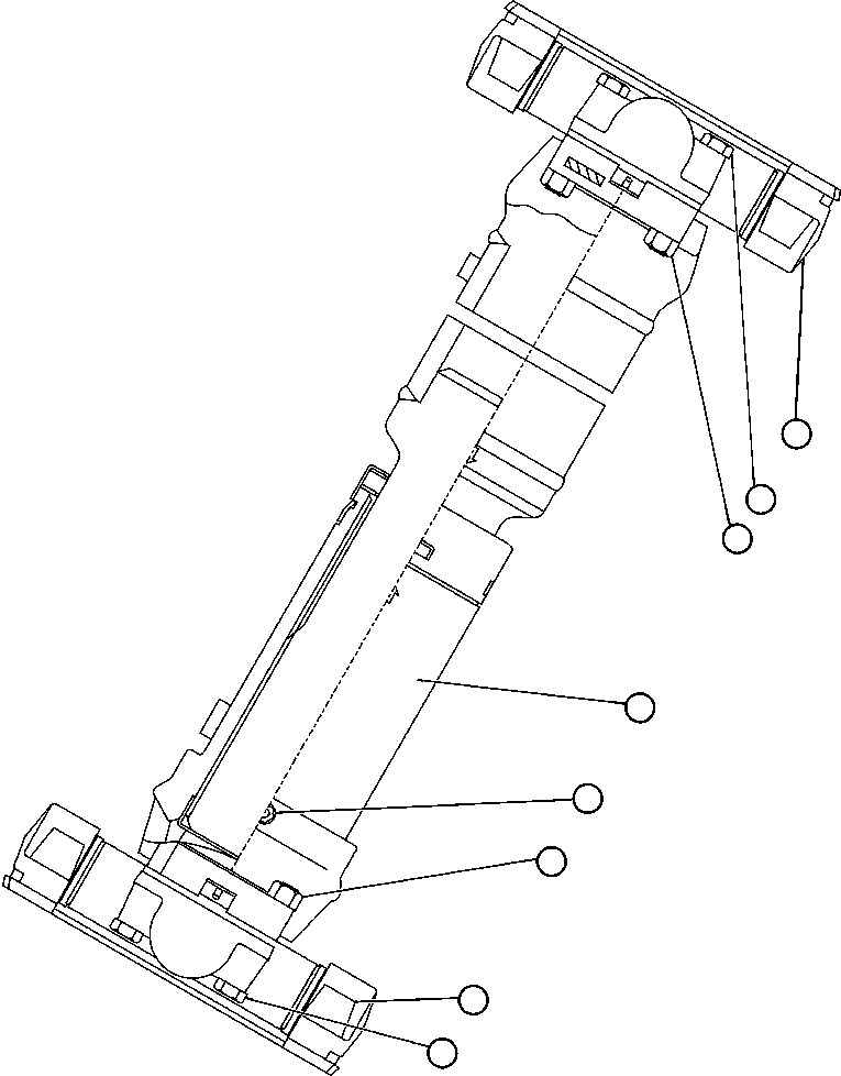 SPIDER/BEARING ASSEMBLY 561-20-69210 KOMATSU