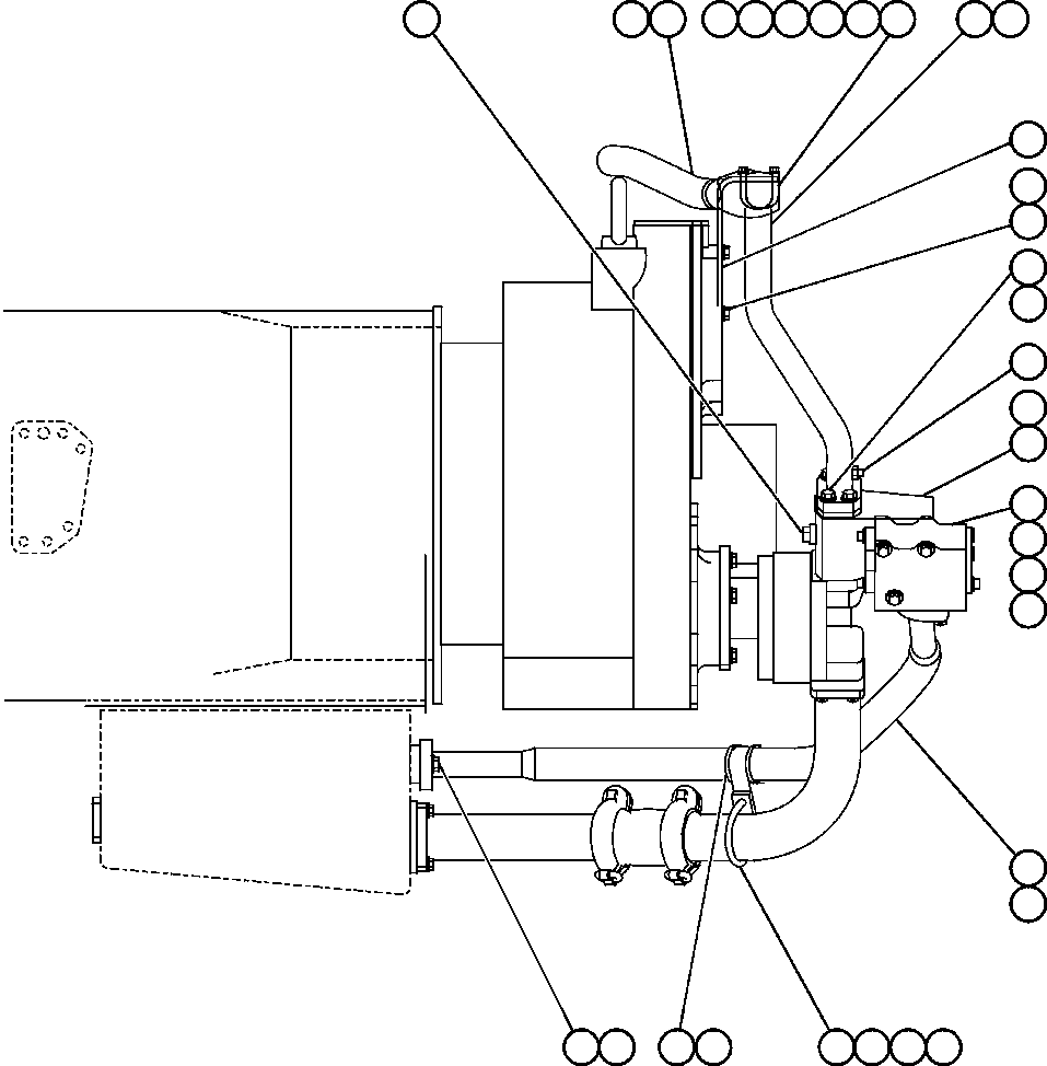 Шланг 561-84-63221 KOMATSU