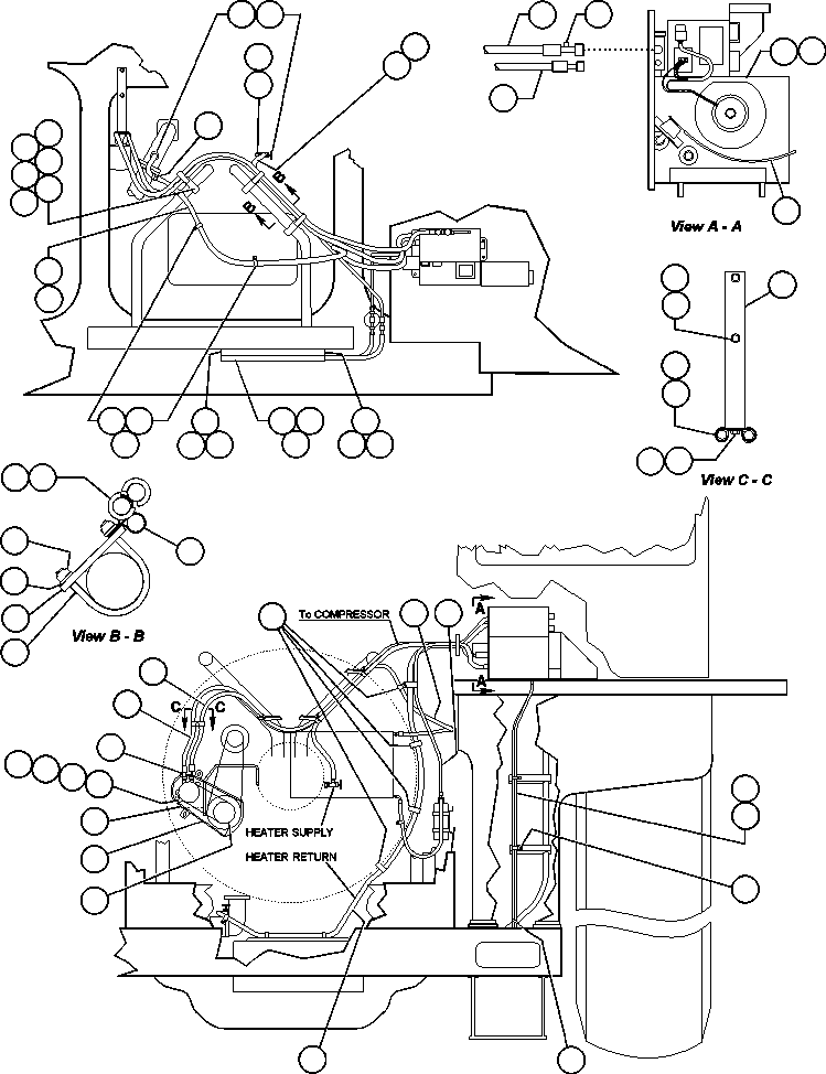 GUARD, COMPRESSOR/ALTERNATOR BELTS 6216-64-4740 KOMATSU