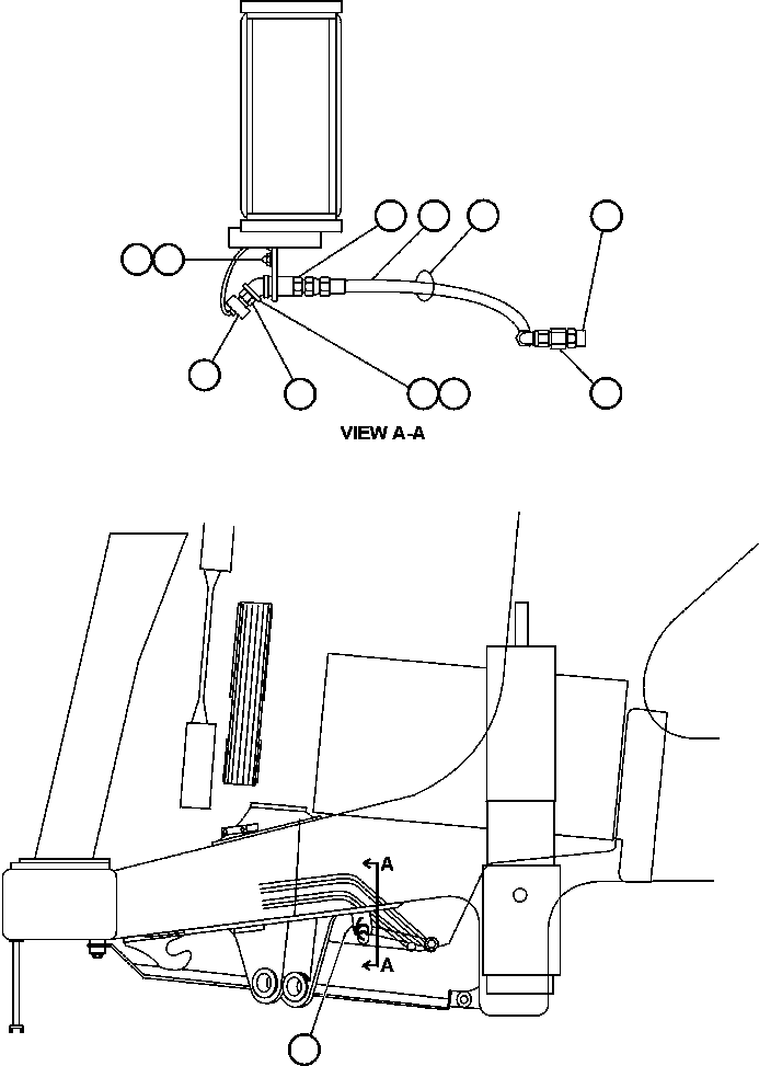 Шланг HA0343 KOMATSU