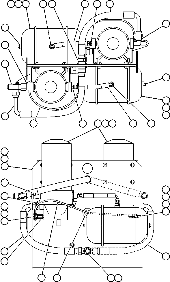 Шланг HA7597 KOMATSU