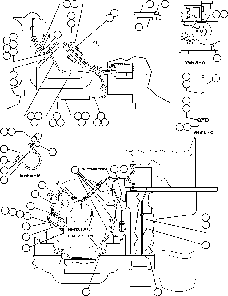 Шланг 561-07-A1230 KOMATSU
