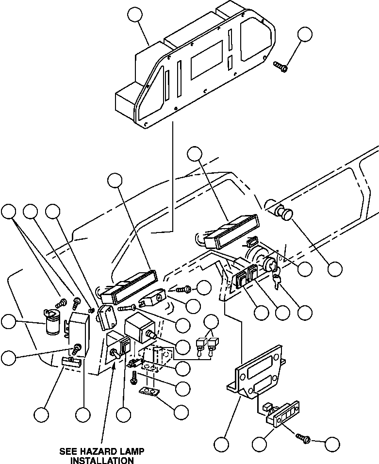 MONITOR PANEL (SEE INDEX) 7831-33-3001 KOMATSU