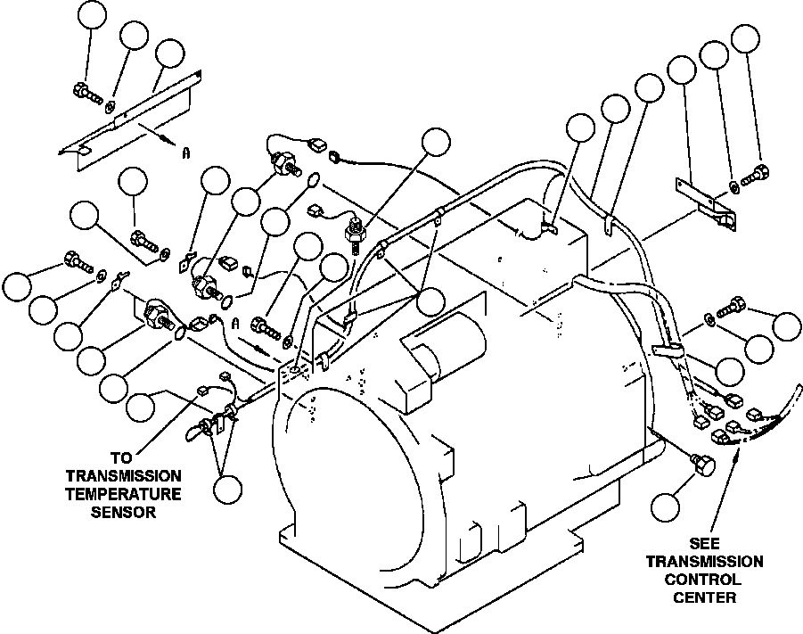 Пробка 281-19-13480 KOMATSU