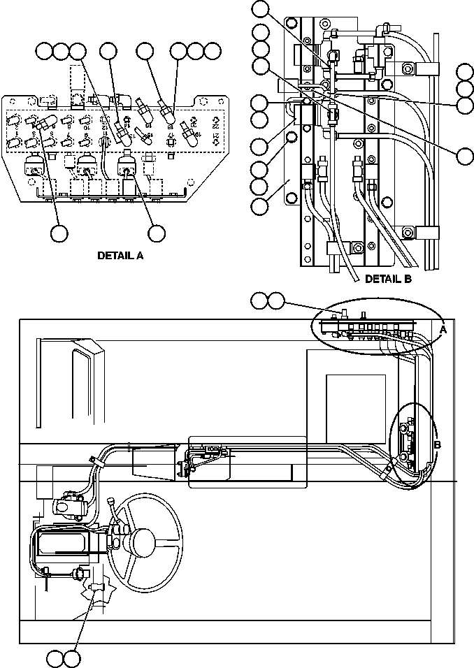 TEE (AT JUNCTION BOX) 285-235-12560 KOMATSU