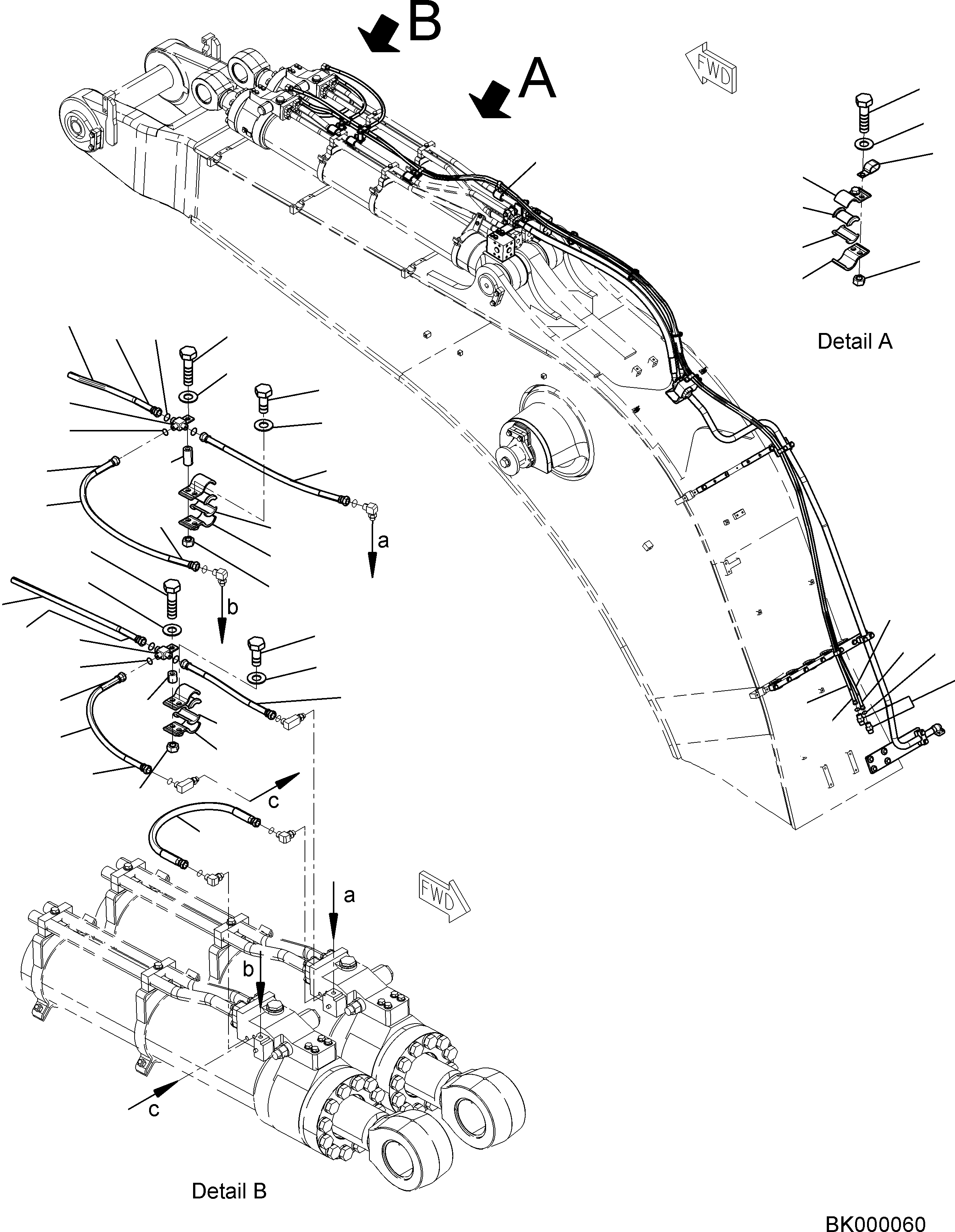 Шланг 02760-00360 KOMATSU