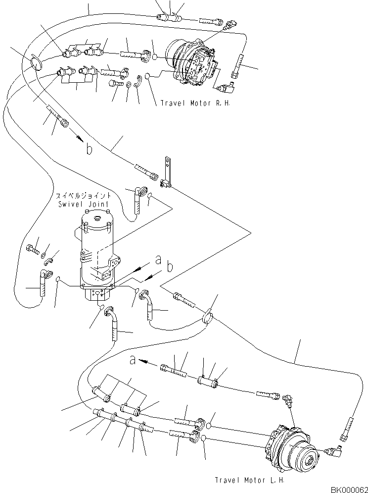 Шланг 209-64-45390 KOMATSU