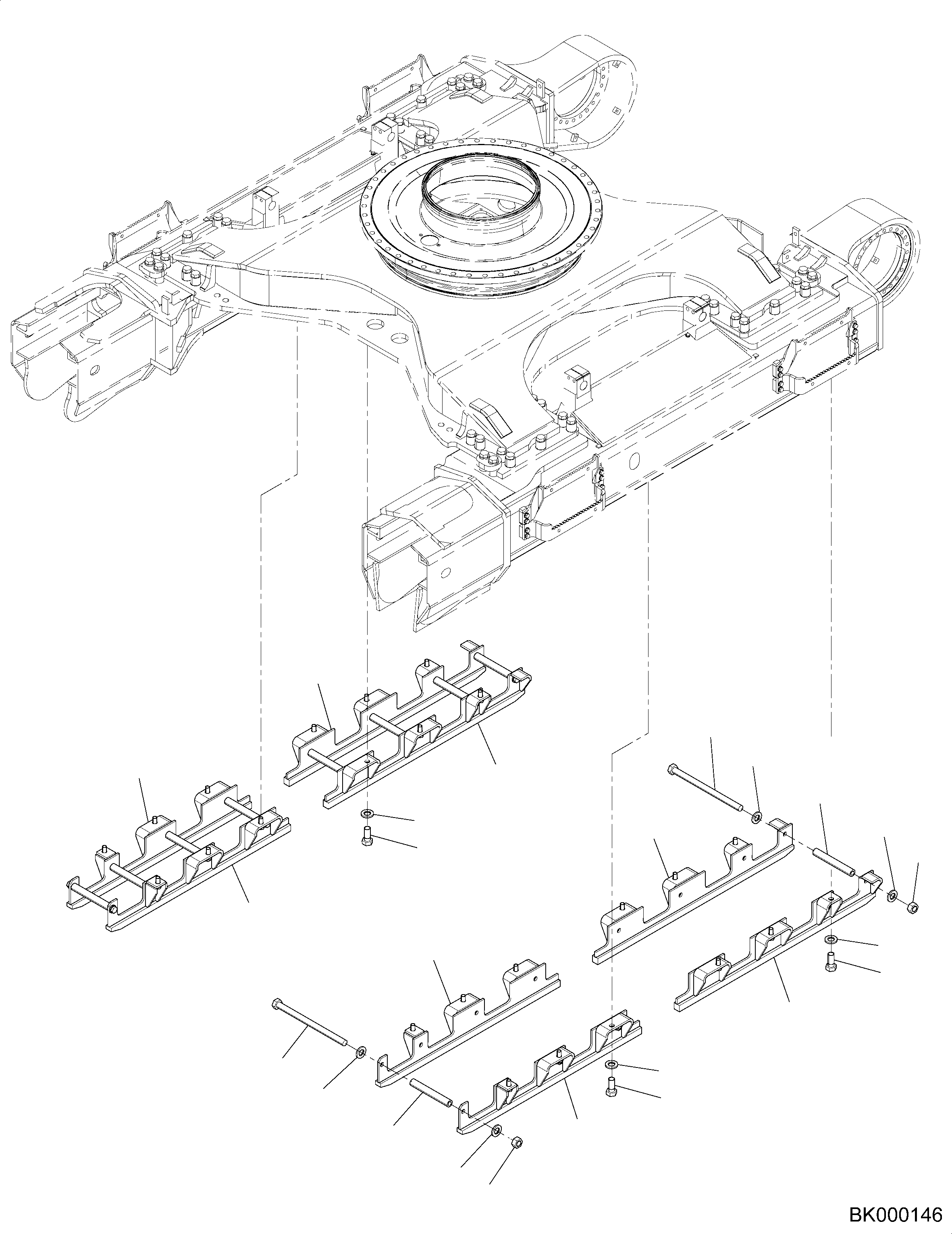 Упорное кольцо 208-30-41550 KOMATSU