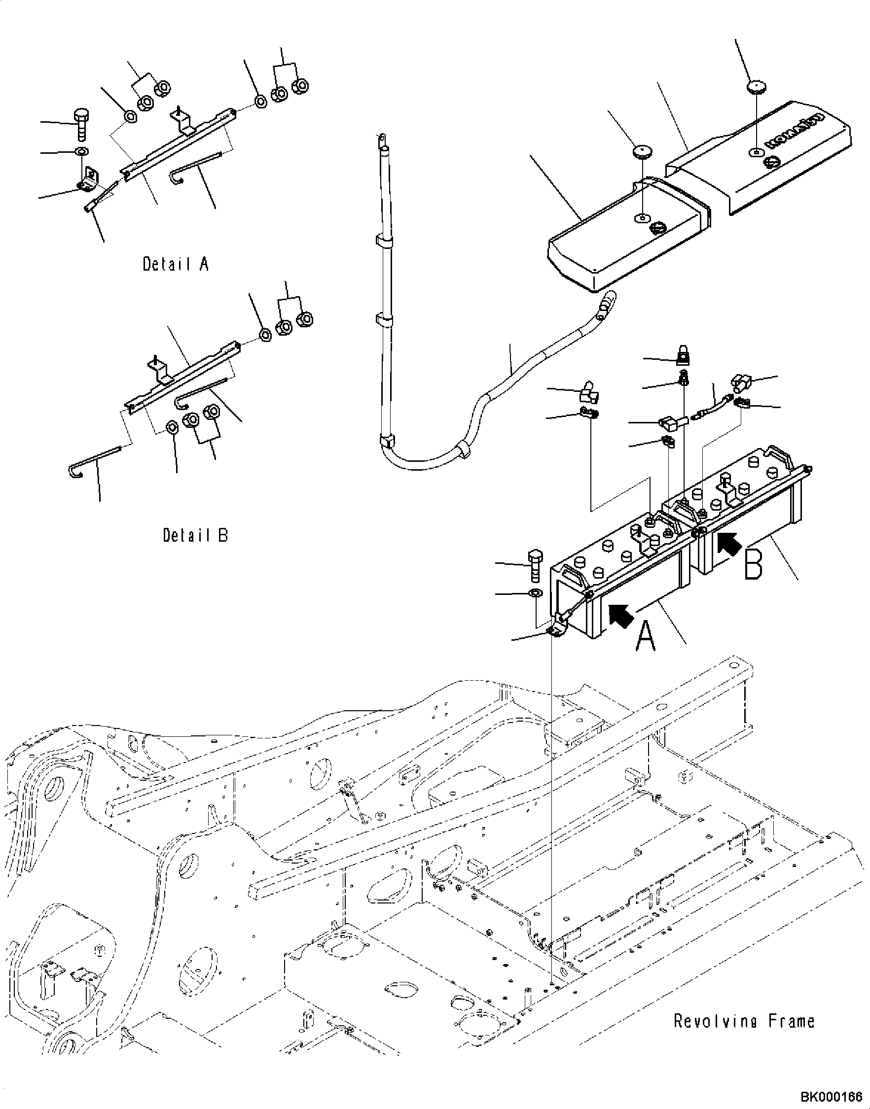Кабель 2A5-06-K1110 KOMATSU