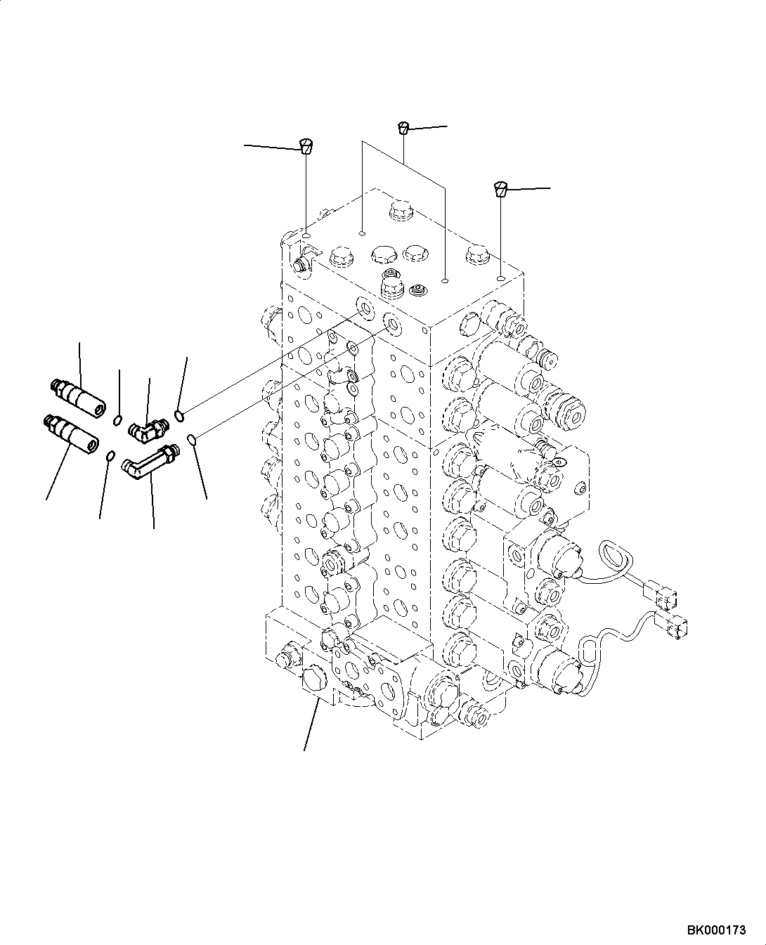 Клапан в сборе 723-46-17770 KOMATSU