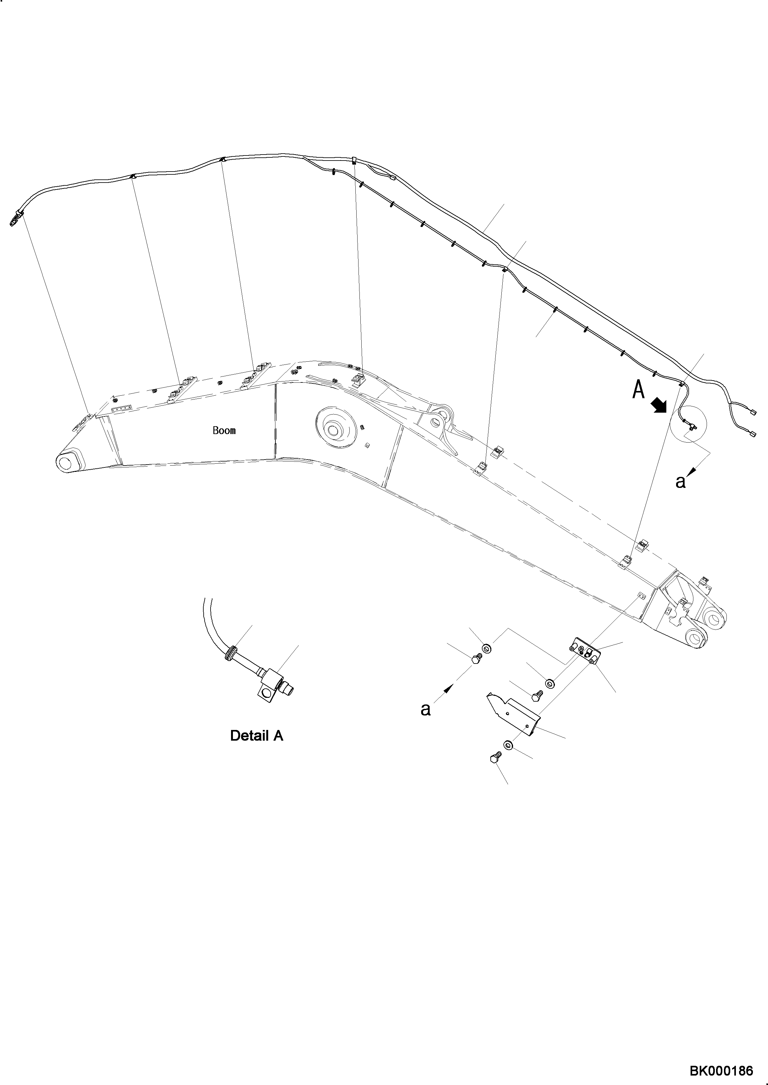 Жгут проводов 2A5-06-K1650 KOMATSU