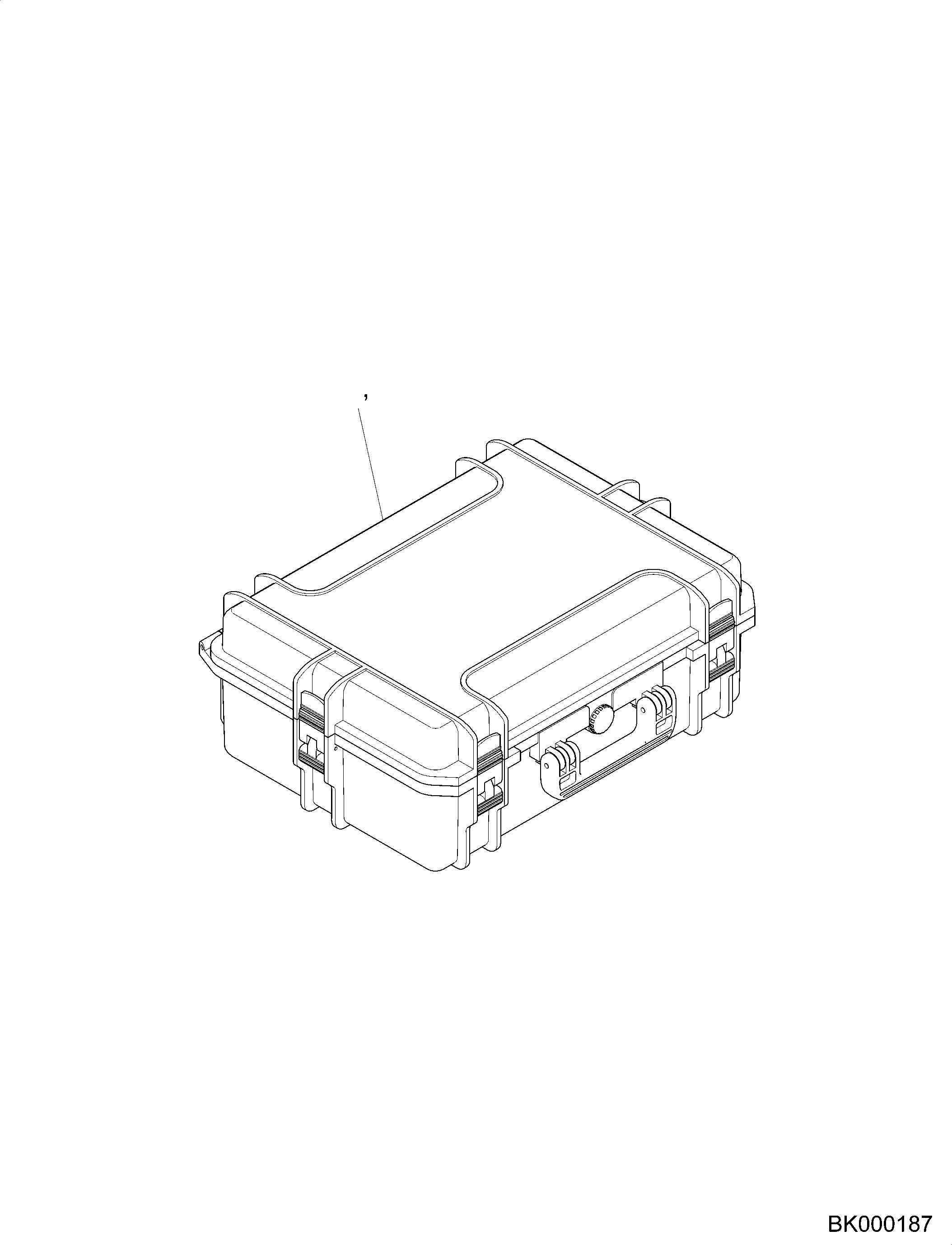 Case, Galore Max 2A5-98-K0210 KOMATSU