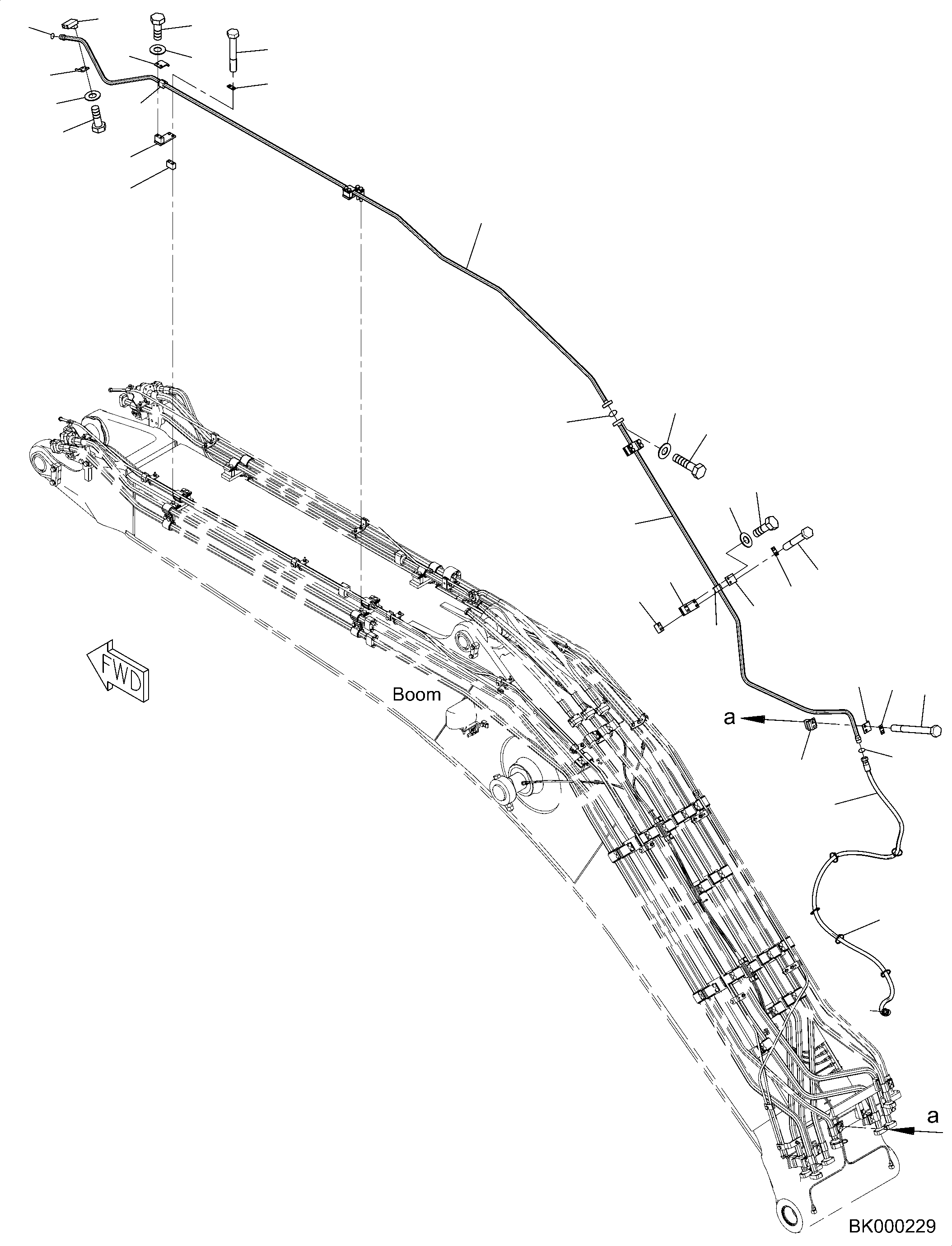 Шланг 02774-00527 KOMATSU
