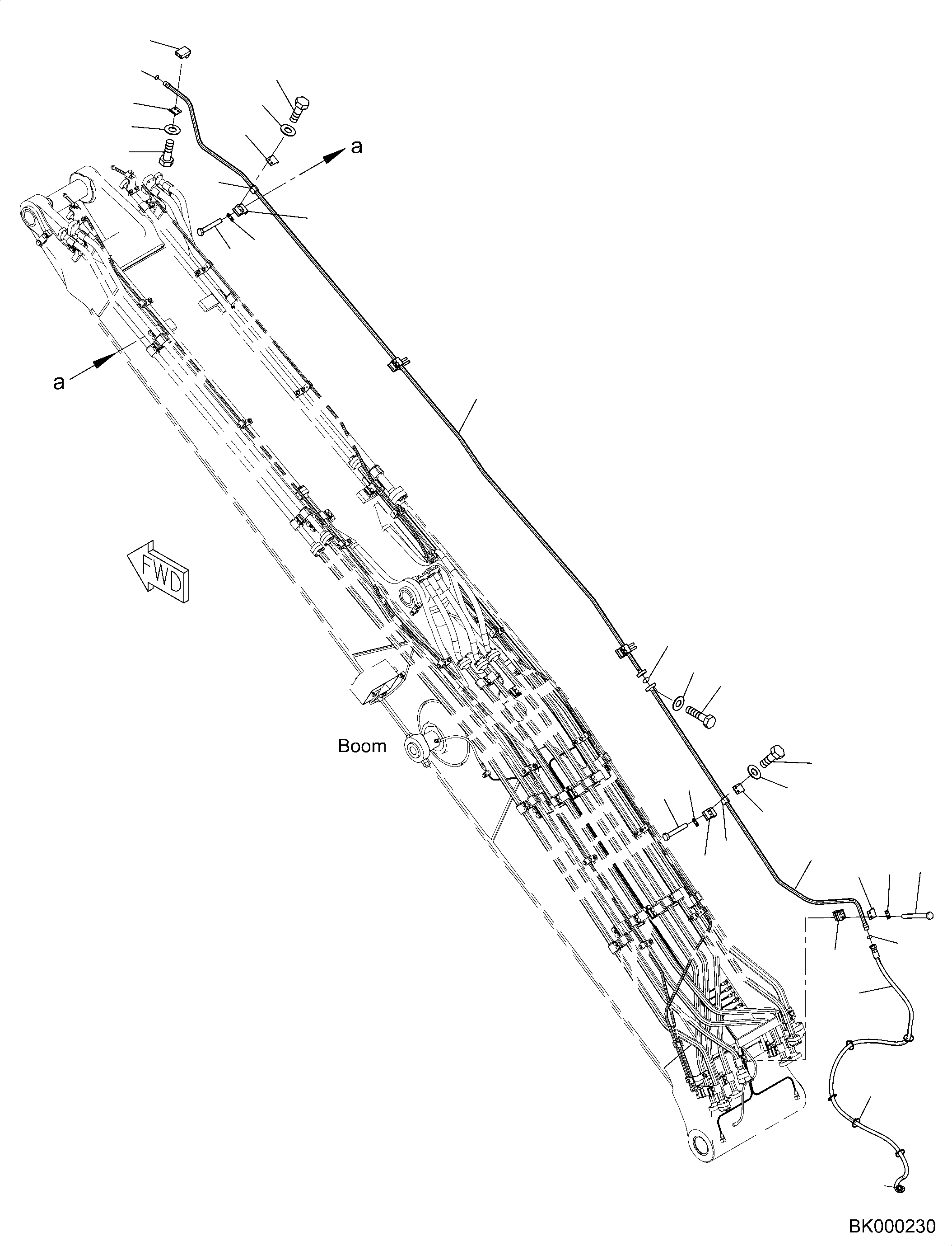 Кронштейн в сборе 2A7-62-K1920 KOMATSU