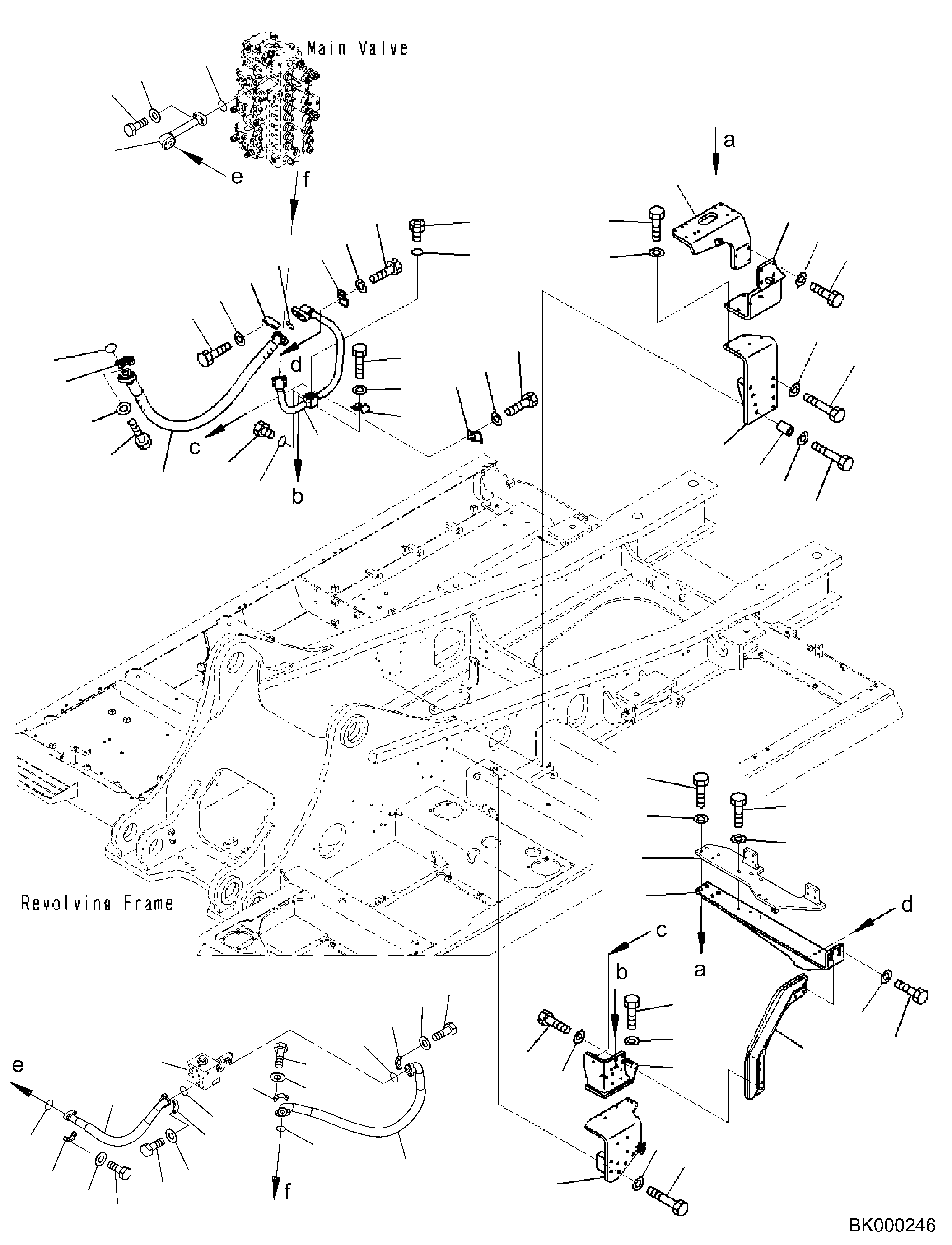 Кронштейн 208-62-42440 KOMATSU