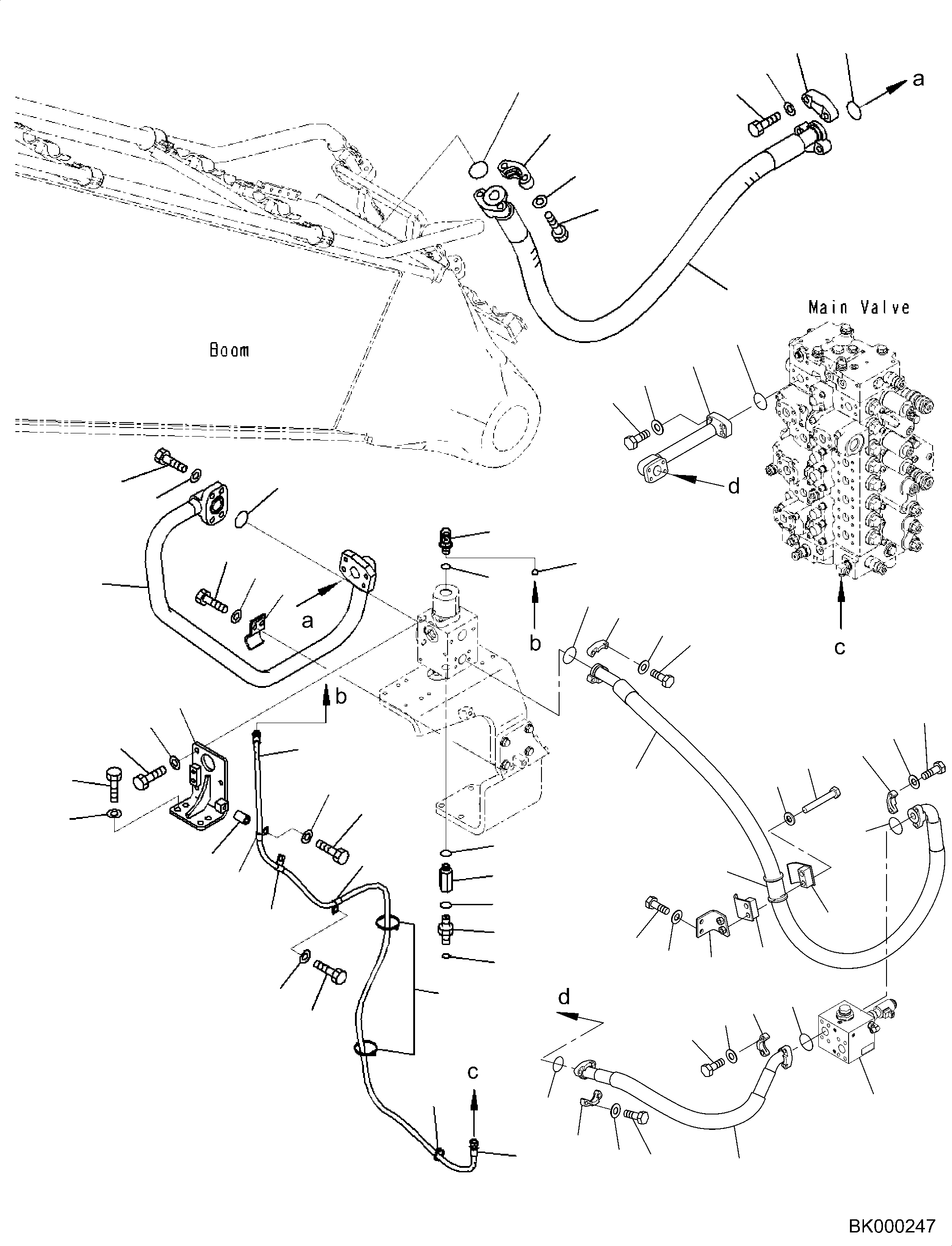 Трубка 208-62-42490 KOMATSU
