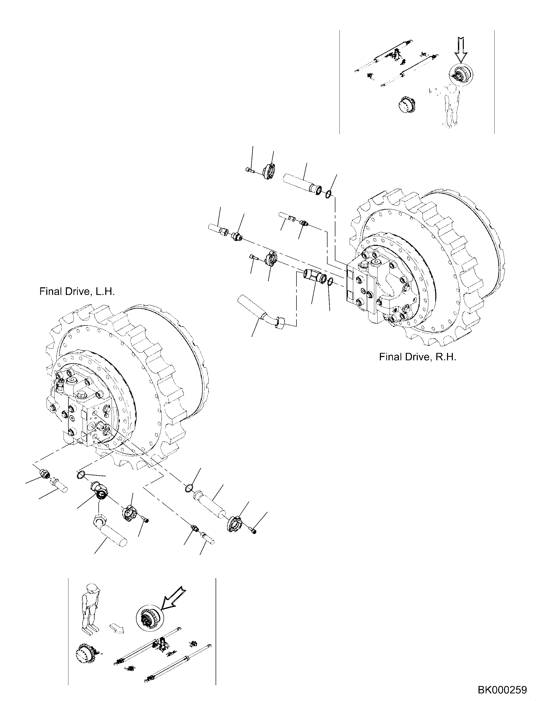 Шланг 208-30-K2840 KOMATSU